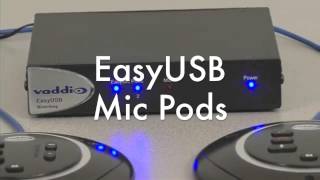 USB Microphone Audio System  Vaddio EasyUSB [upl. by Zoldi]