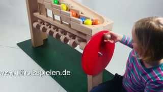 KUGELWERK  eine mechanische KADEN KUGELBAHN  ROLLING BALL SCULPTURE [upl. by Irim867]