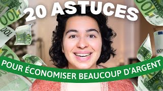 Mes 20 MEILLEURES HABITUDES FRUGALES pour ÉCONOMISER BEAUCOUP DARGENT [upl. by Lidaa]