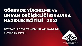 657 Sayılı Devlet Memurları Kanunu [upl. by Tiram]