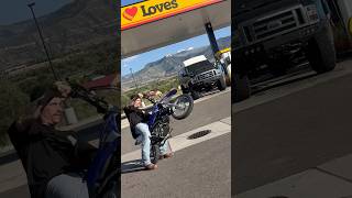 WHO LOVES ❤️ WHEELIES pitter 110 wheelie colorado stunt bikelife minibike ​succulentshorts69 [upl. by Lian]