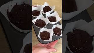 🤩 A useful trick to make DIY muffin liners with parchment paper 🧁 cookistwow shorts hacks [upl. by Eilra]