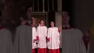 Choir Boy Uses Helium Ballon During Performance [upl. by Lam]