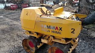 Rammax P3324 trench roller [upl. by Razaele]