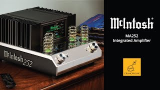 McIntosh MA252 Integrated Amplifier  The Ultimate Retro Hybrid [upl. by Ecitsuj]