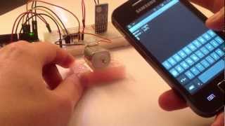 Arduino  Control DC Motor via Bluetooth [upl. by Neerahs]