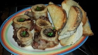 Bone Marrow Recipe  Easy Roasted Bone Marrow [upl. by Linetta622]