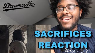 Dreamville  Sacrifices ft EARTHGANG J Cole Smino amp Saba Official Music Video REACTION [upl. by Adnoloy]