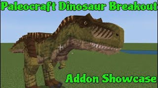 Paleocraft Dinosaur Breakout Addon Showcase Minecraft [upl. by Jun]