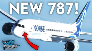 NEW 7879 FULL FLIGHT ► MSFS Transatlantic  Oslo  Miami [upl. by Penelopa]