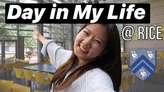 Day in the Life at Rice University  Freshman Year [upl. by Leslie227]