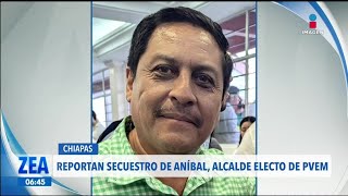 Así fue el momento del secuestro del alcalde electo de Frontera Comalapa Aníbal Roblero  Zea [upl. by Clare]