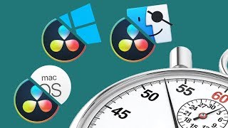 DaVinci Resolve 15 сравнение производительности на windows macOS и hackintosh [upl. by Rosella456]