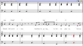 quotRivers and Roadsquot by The Head and The Heart  Piano Sheet Music Teaser [upl. by Fae]