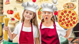 Ruby and Bonnie go to Rome Pizza and Pasta School in Italy [upl. by Roydd]