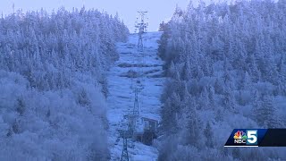 Vermont ski resorts working quickly to reopen after losing feet of snow to Mondays rainstorm [upl. by Siroved]