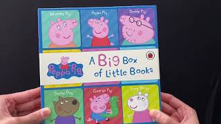 Peppa Pig A Big Box of Little Books  Read Aloud Books For Children and Toddler [upl. by Esineg]