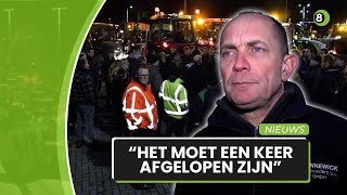 Achterhoekse boeren naar Arnhem voor actie bij Provinciehuis [upl. by Hayward]