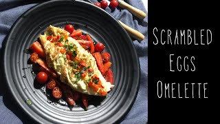 Scrambled Eggs Omelette Basic Tomato Salad  Recipe By Shuchi Narula [upl. by Ayhtnic262]