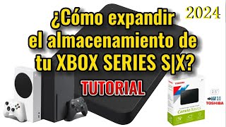 Como EXPANDIR el ALMACENAMIENTO de XBOX SERIES S  X 2024 [upl. by Nea]