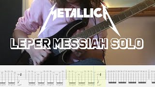 Solo of the Week 12 Metallica  Leper Messiah With Tabs No Wah Pedal [upl. by Bonar]