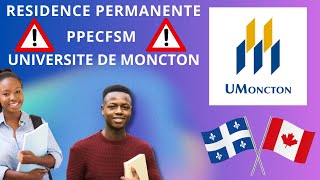 PROGRAMME PILOTE RESIDENCE PERMANENTE UNIVERSITE DE MONCTON [upl. by Sheelagh]