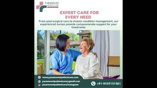 Nursing care at home with Paramount Patient Care [upl. by Gaspard]