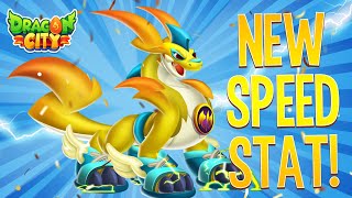 New Speed Stat  Dragon City [upl. by Nohshan]