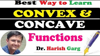 Convex and Concave Functions [upl. by Eilama]