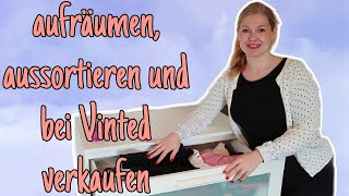 Kleidung ausfräumen ausmisten und bei Vinted verkaufen  xNathiex [upl. by Stine393]