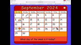 Starfall Calendar of September 2024 [upl. by Noitsirhc]