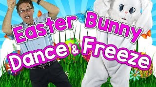 Easter Bunny Dance amp Freeze  Springtime Song for Kids  Fun Dance Song for Children  Jack Hartmann [upl. by Amaris]