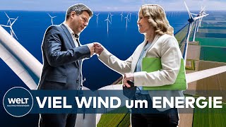 WINDKRAFT HABECK und Lemke bringt frischen Wind in Ausbau erneuerbarer ENERGIE [upl. by Erialb358]