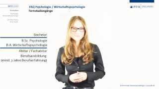 Fernstudium Psychologie  Wirtschaftspsychologie mit Abschluss Bachelor und Master [upl. by Critchfield213]