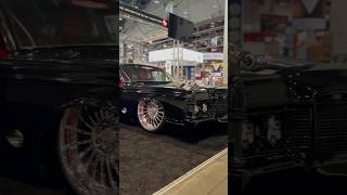 Twin Turbo Powered Lincoln Continental twinturbo semashow lincolncontinental [upl. by Kciv]