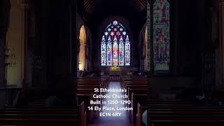 StEtheldredascatholic church shortsvideo youtube london [upl. by Fredrika]