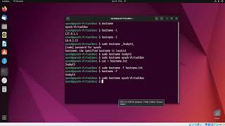 How To set hostname and domain name of my server in Linux [upl. by Humberto917]