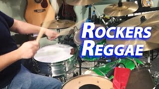 Rockers Reggae Drum Beat  Lesson [upl. by Ferdinanda]