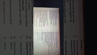 DisaccharidesDifference between Sucrose and Lactose Class 11 Biology A O levels MDCAT [upl. by Anawak]