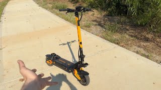 40 MPH SCOOTER Around 1000 AND SAFE Ausom Gallop Electric Scooter REVIEW  Riding [upl. by Quill]