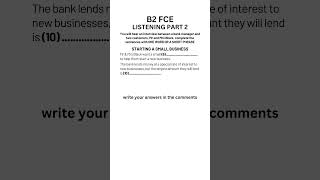 B2 First FCE Listening Part 2  TEST 2024 listeningforfce fcelisteningtests fce [upl. by Eseryt]