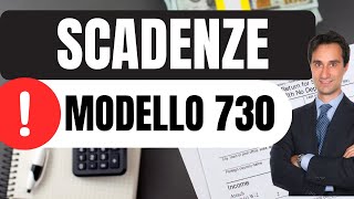 Scadenze Modello 730 e dichiarazione dei redditi tutte le date importanti 2024 [upl. by Verneuil679]