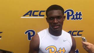 Pitt CB Damarri Mathis 81417 [upl. by Tobi]