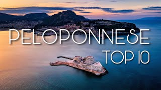 TOP 10 PELOPONNESE  Greece Travel Video [upl. by Clive900]