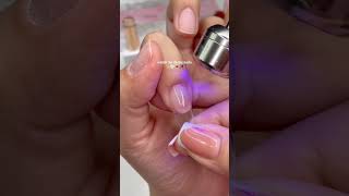 How to apply fake nails with gel glue design nails nailart trick tread naildesign gelglue [upl. by Richey]