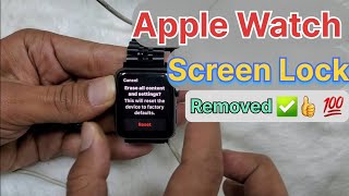 Apple Watch Series 3 Hard Reset Apple Watch Screen Lock ✅💯 [upl. by Felizio884]