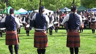 SFU Pipe Band  Mrs John MacColl MSR  ScotFestBC 2024 [upl. by Ruckman834]