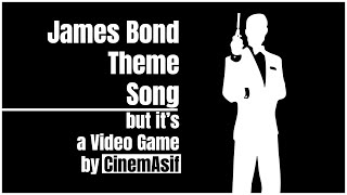 JAMES BOND THEME SONG BUT ITS A SEGA VIDEO GAME  MIDI EXPERIMENT  CINEMASIF [upl. by Snowber]