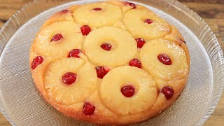 Pineapple Upside Down Cake Recipe [upl. by Sherlocke]