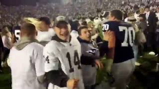 Life of a lineman after historic Penn State upset [upl. by Ramunni753]